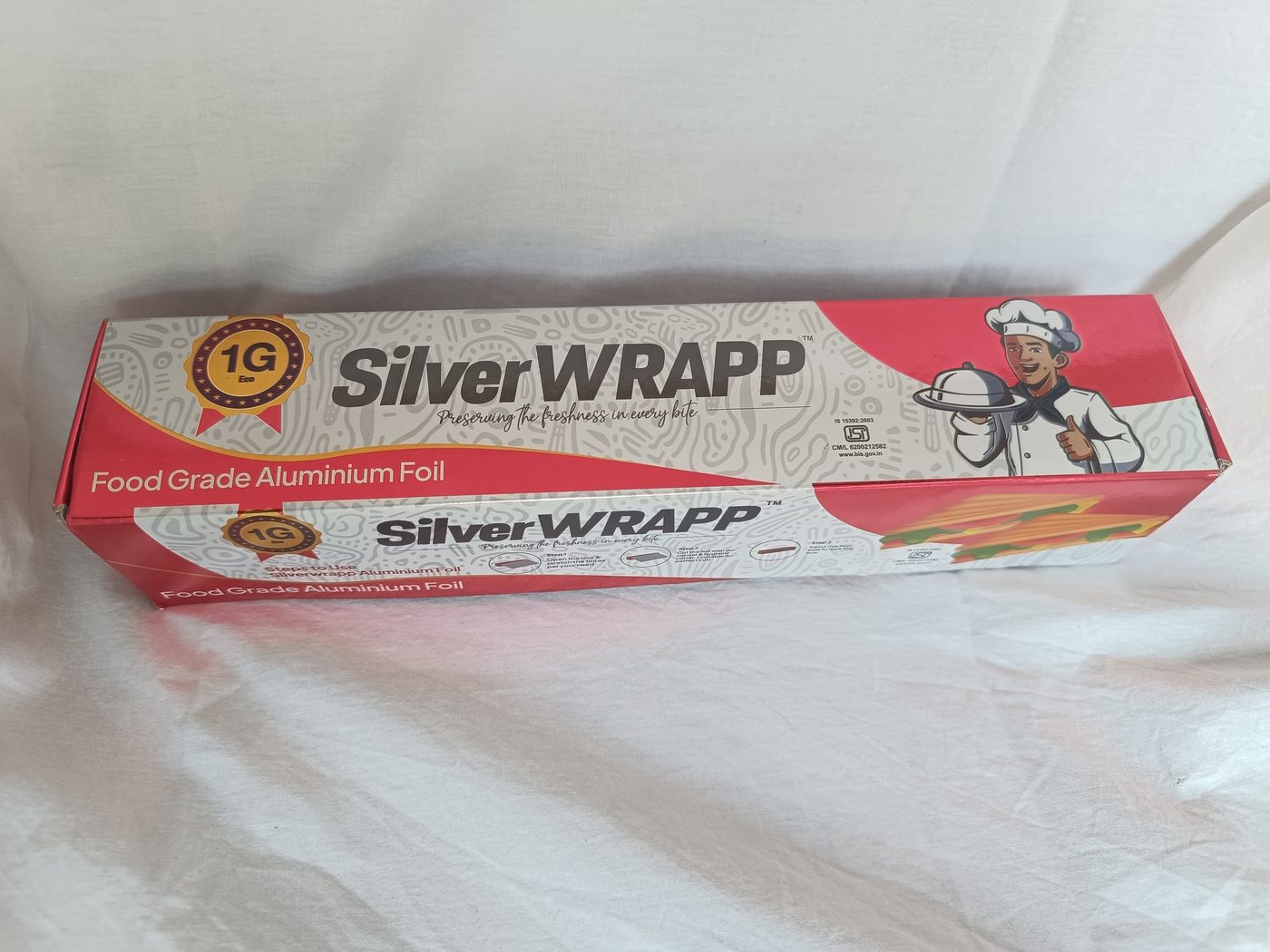 Aluminium Foil, Silver Wrap